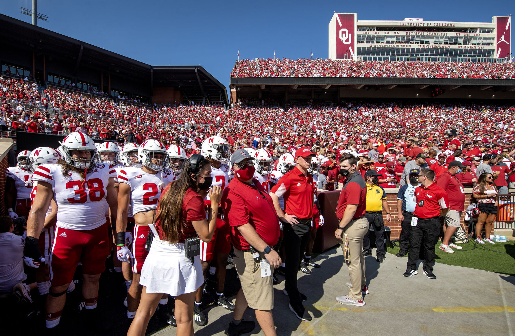 Nebraska vs. Oklahoma, 9.18